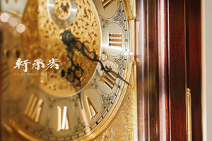 Red Sandalwood Grandfather Clock