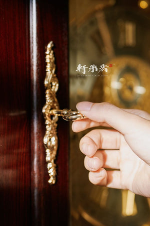 Red Sandalwood Grandfather Clock