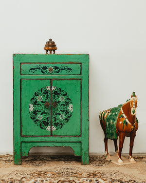 Turquoise Green Side Table