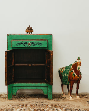 Turquoise Green Side Table