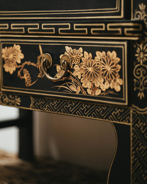 Armoire in Motifs with Frolicsome Children