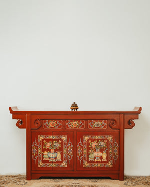 Vermillion Sideboard with Everted Flanges