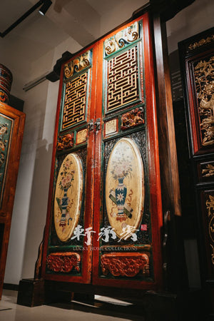 Intricately Handcrafted Pair of Doors